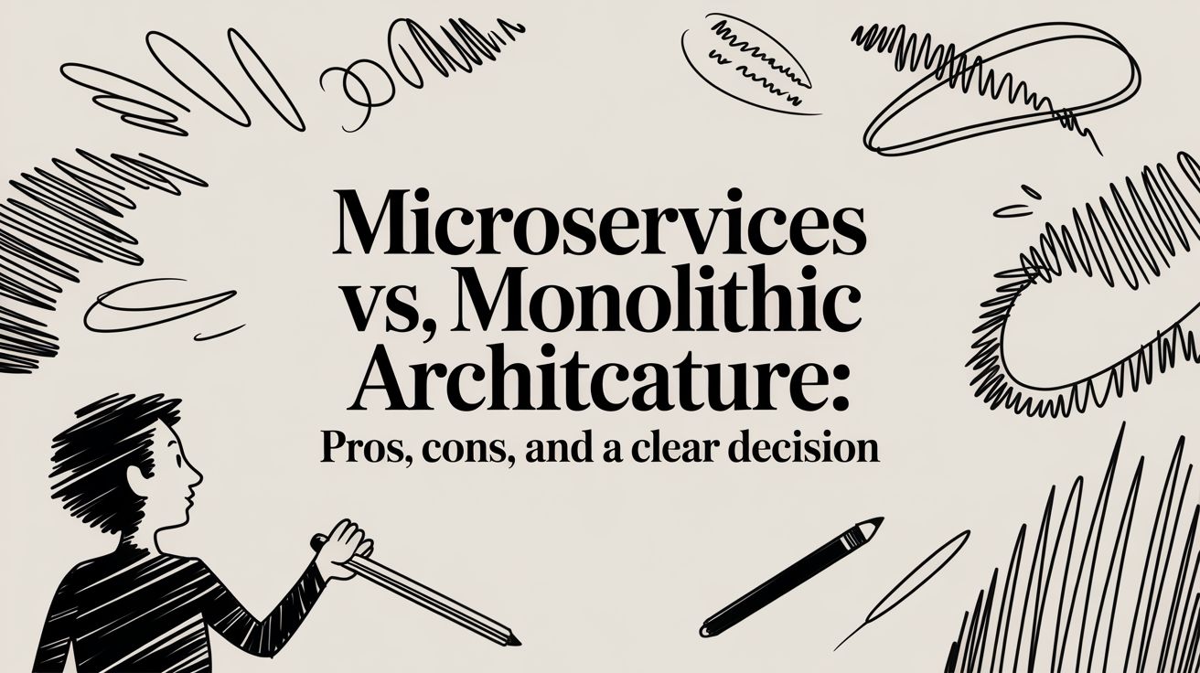 Microservices vs Monolithic Architecture: Pros, Cons, and a Clear Decision