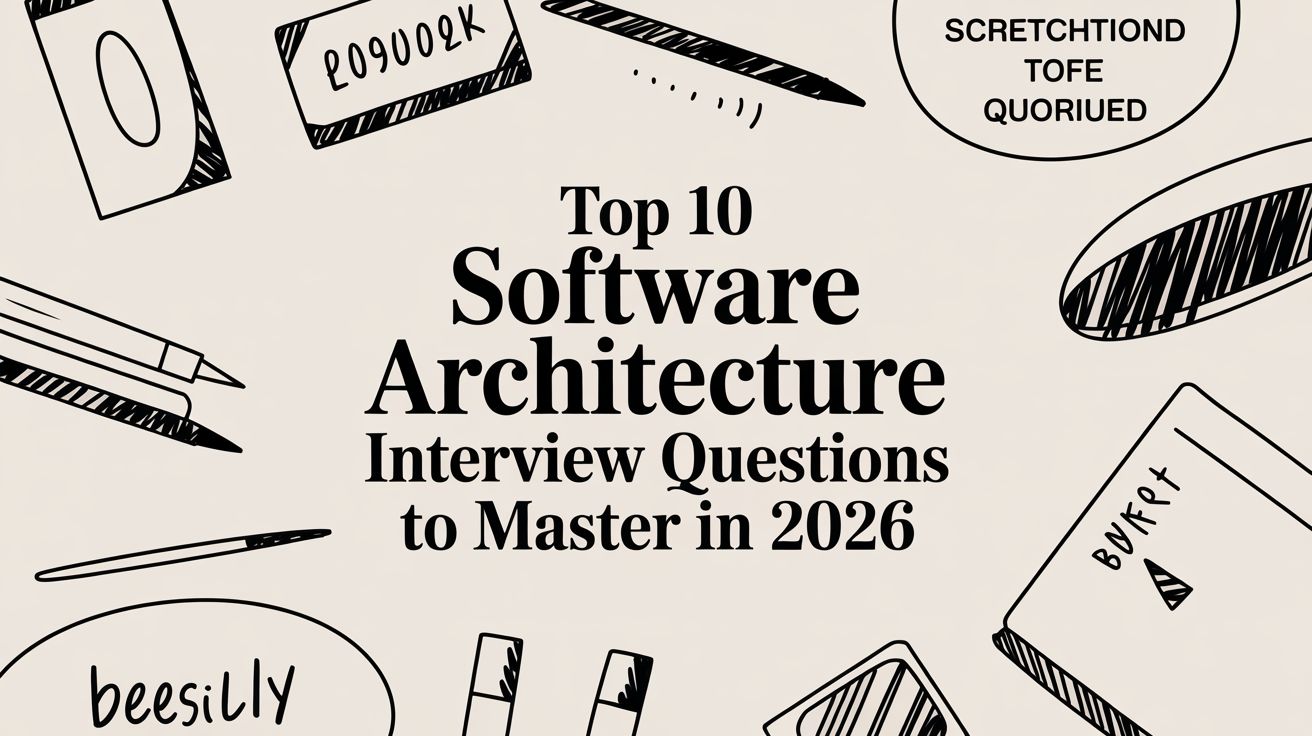 Top 10 Software Architecture Interview Questions to Master in 2026