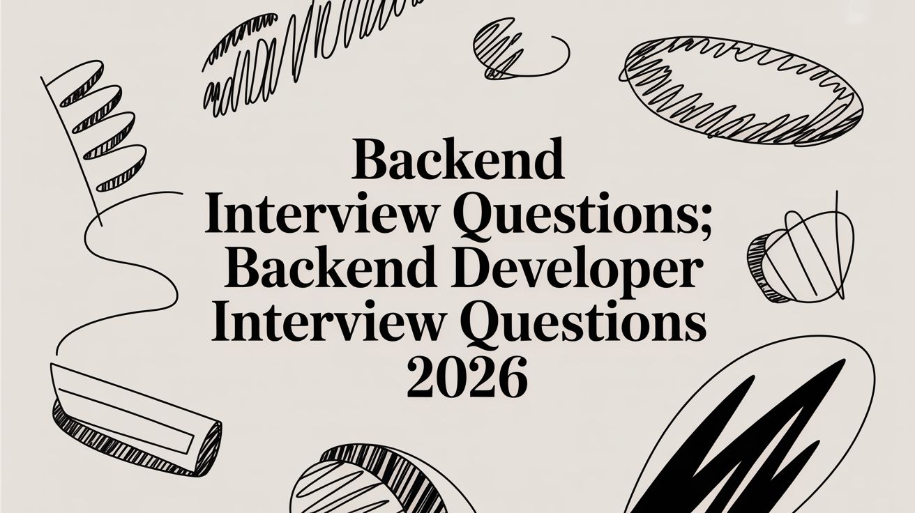Backend Interview Questions: backend developer interview questions 2026