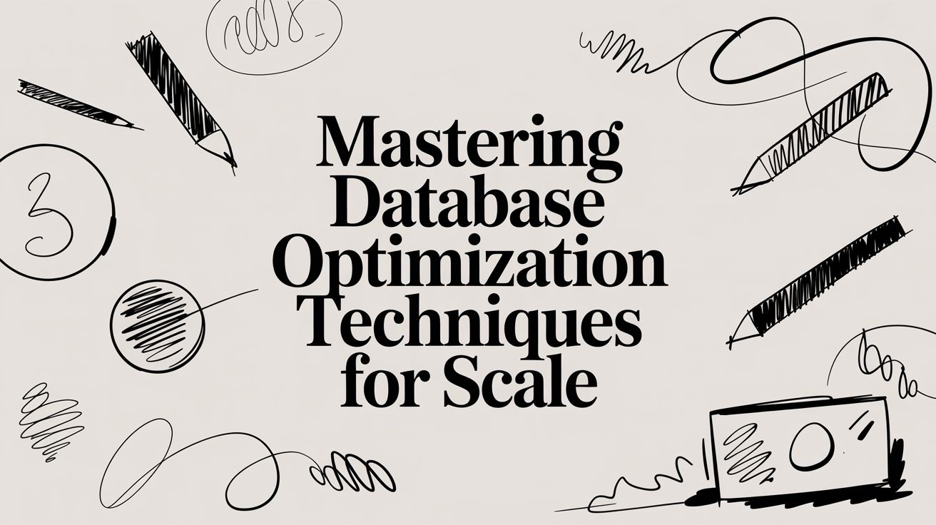 Mastering Database Optimization Techniques for Scale