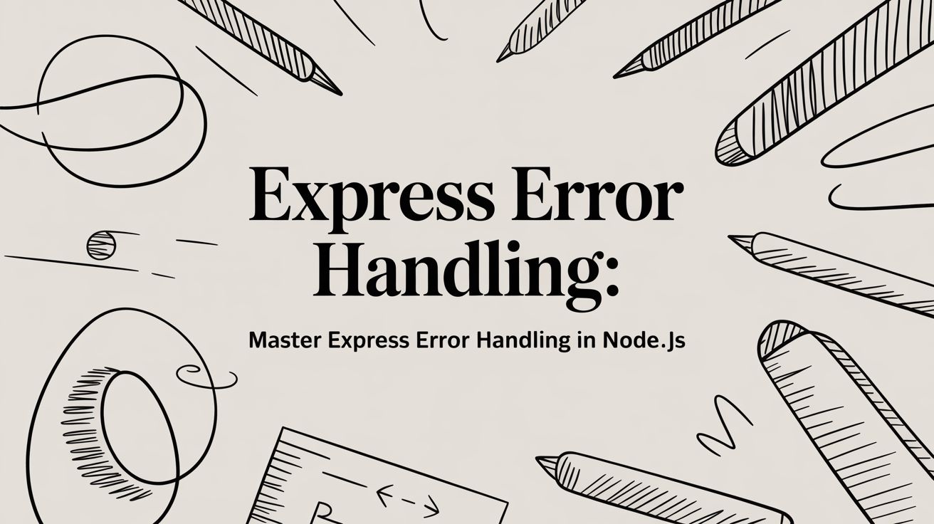Express Error Handling: Master express error handling in Node.js