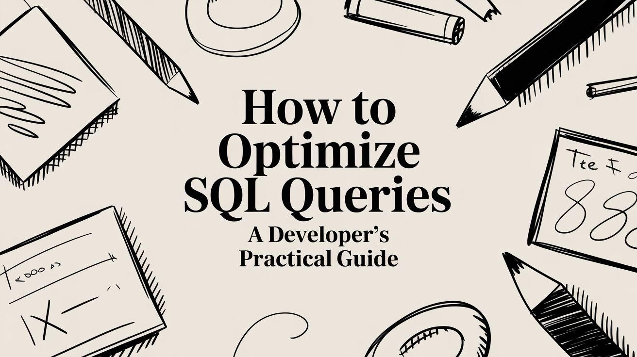 How to Optimize SQL Queries A Developer's Practical Guide