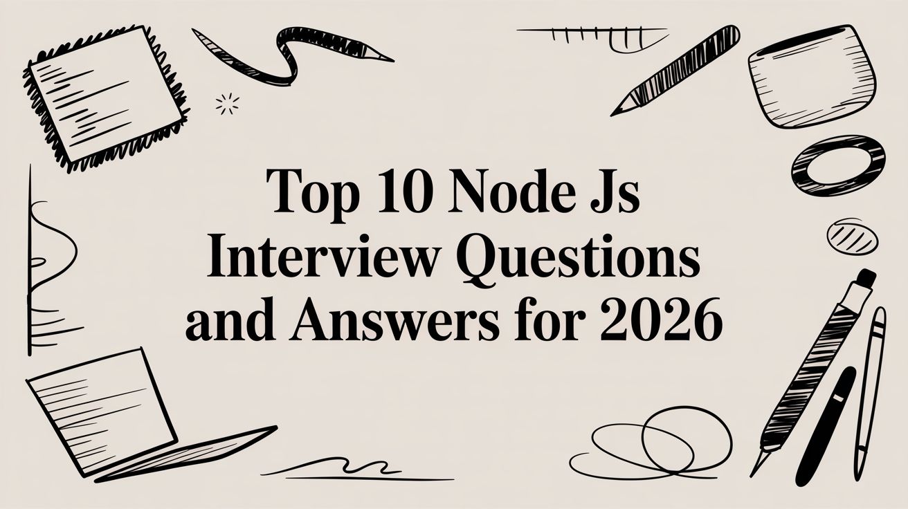 Top 10 Node JS Interview Questions and Answers for 2026