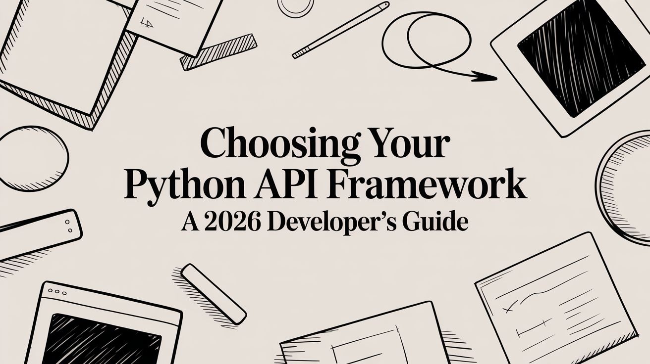 Choosing Your Python API Framework A 2026 Developer's Guide