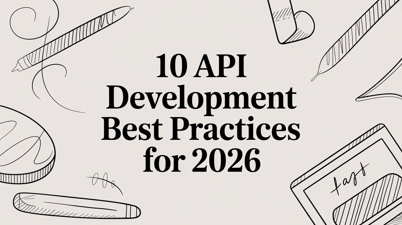 10 API Development Best practices for 2026