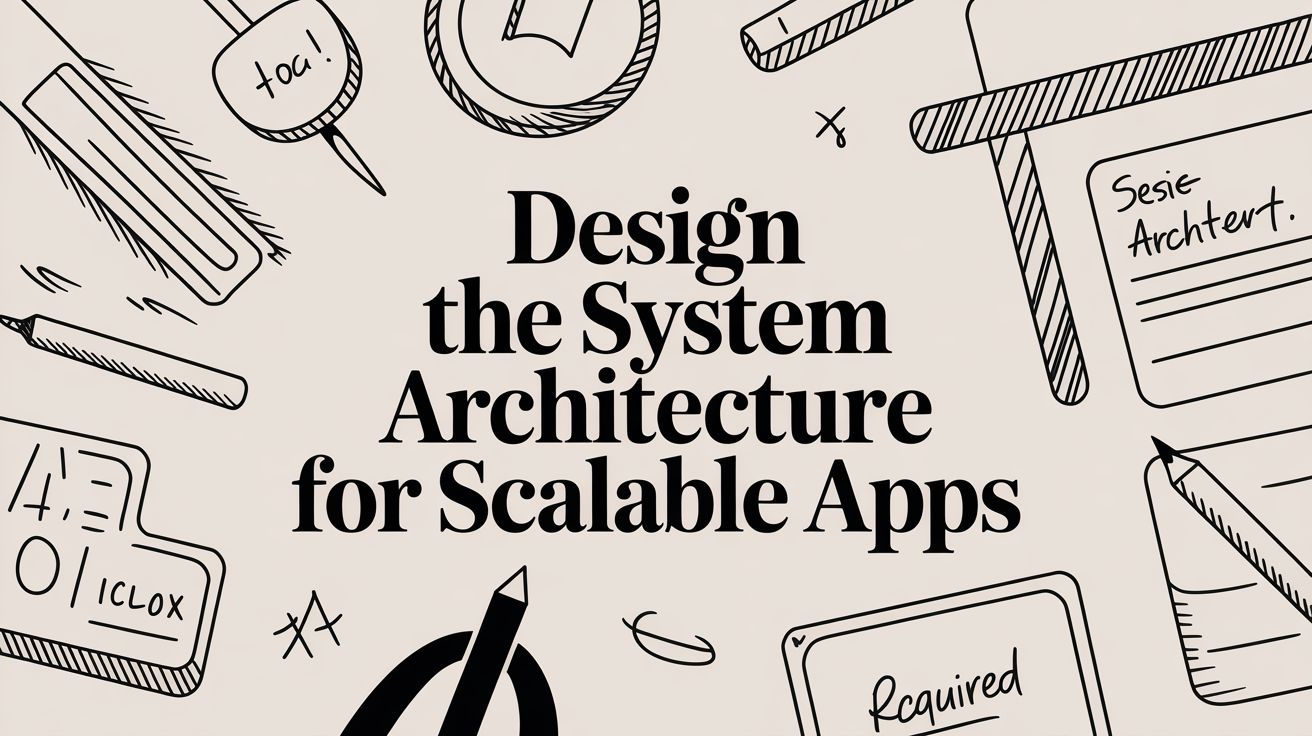 Design the System Architecture for Scalable Apps