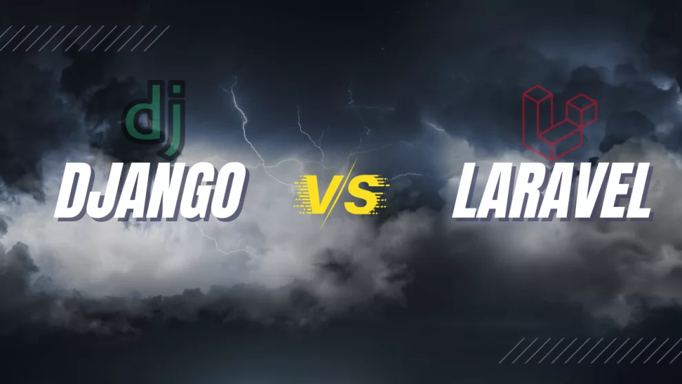 banner Image for django vs laravel