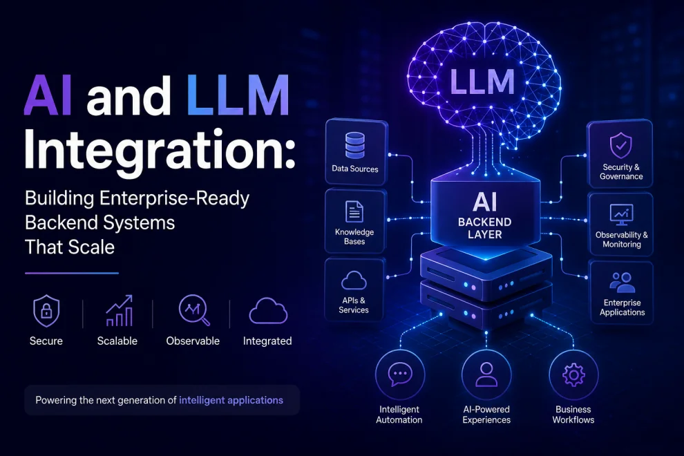 AI and LLM Integration: Building Enterprise-Ready Backend Systems That Scale
