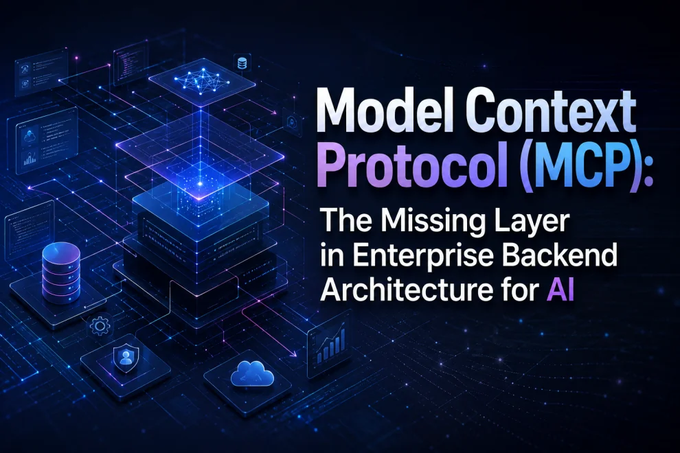 Model Context Protocol (MCP): The Missing Layer in Enterprise Backend Architecture for AI