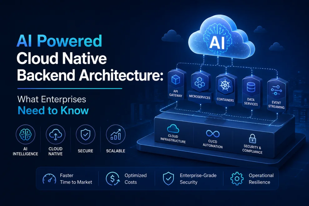 AI Powered Cloud Native Backend Architecture: What Enterprises Need to Know