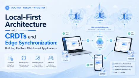 Local-First Architecture with CRDTs and Edge Synchronization: Building Resilient Distributed Applications