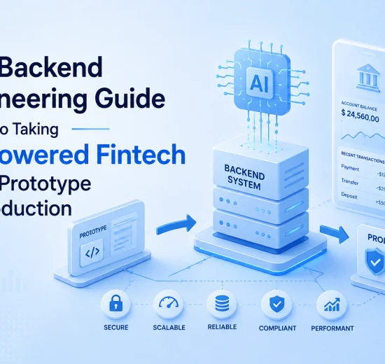 The Backend Engineering Guide to Taking AI-Powered Fintech From Prototype to Production