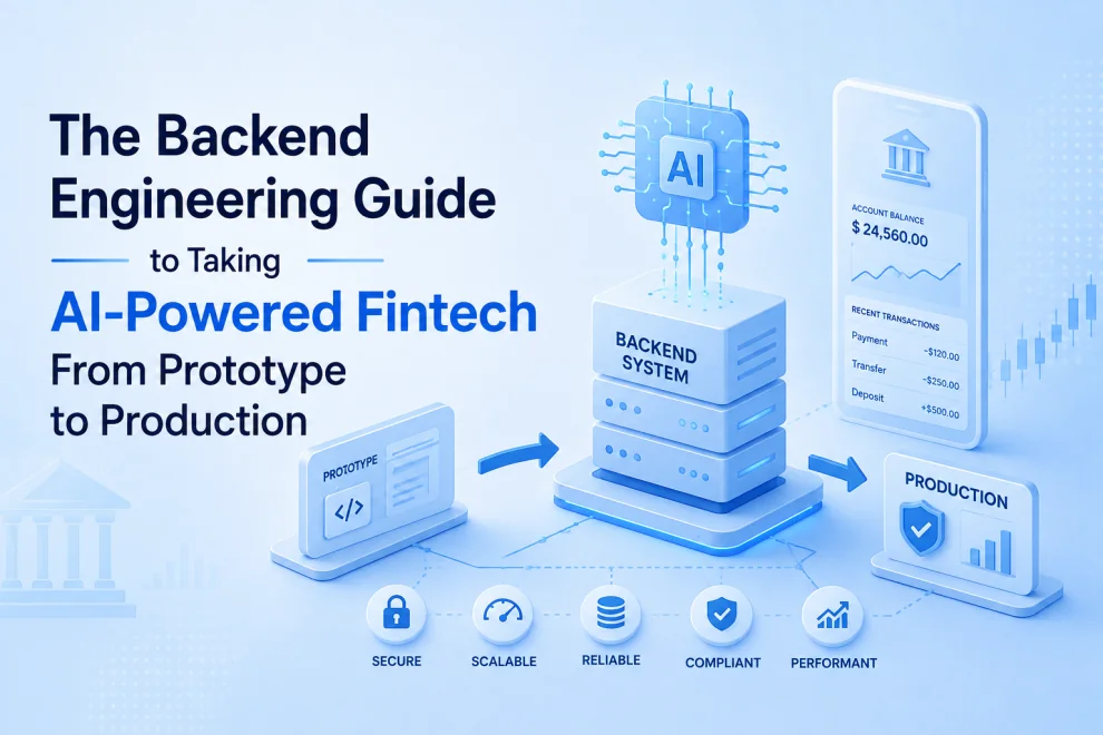 The Backend Engineering Guide to Taking AI-Powered Fintech From Prototype to Production