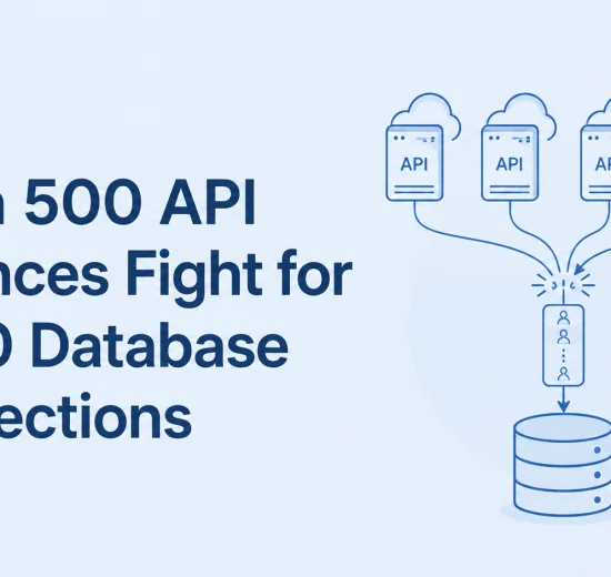When 500 API Instances Fight for 5,000 Database Connections