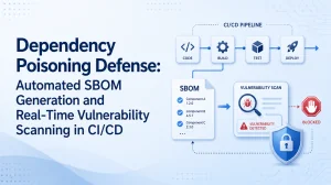 Dependency Poisoning Defense: Automated SBOM Generation and Real-Time Vulnerability Scanning in CI/CD