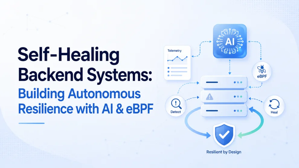 Self-Healing Backend Systems: Building Autonomous Resilience with AI & eBPF