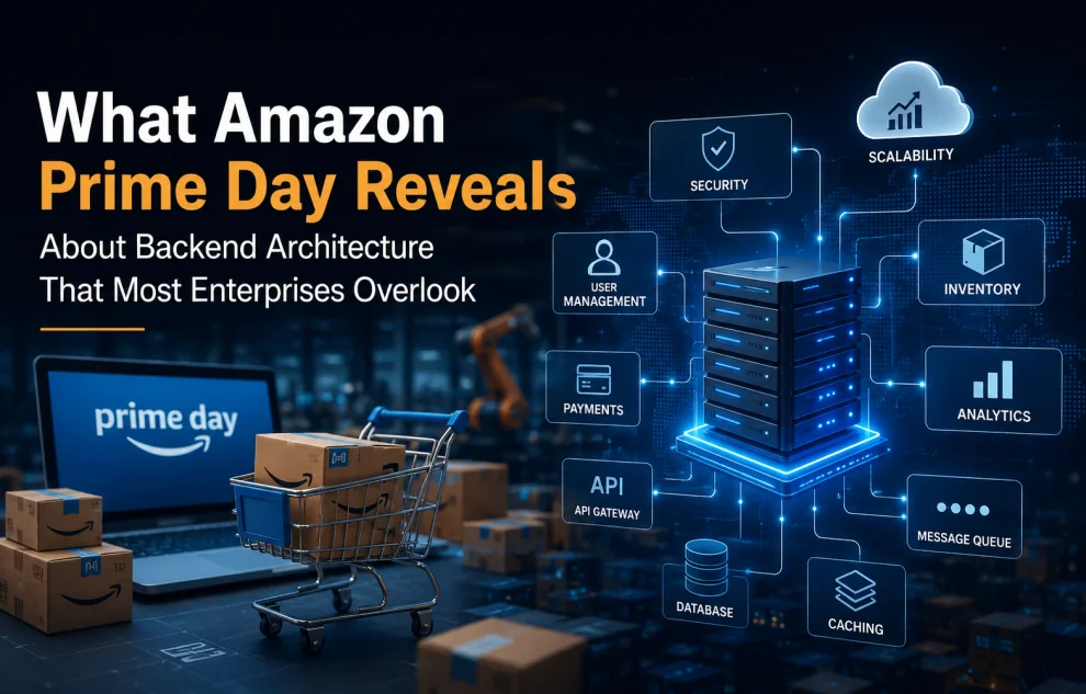 What Amazon Prime Day Reveals About Backend Architecture That Most Enterprises Overlook