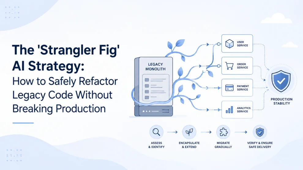 The 'Strangler Fig' AI Strategy: How to Safely Refactor Legacy Code Without Breaking Production