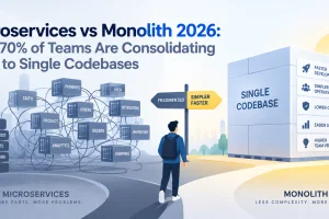 Microservices vs Monolith 2026: Why 70% of Teams Are Consolidating Back to Single Codebases