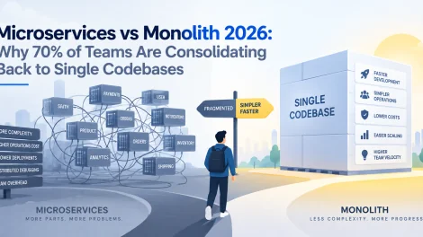 Microservices vs Monolith 2026: Why 70% of Teams Are Consolidating Back to Single Codebases