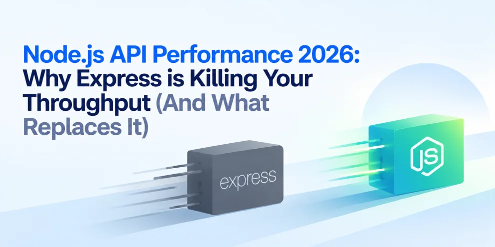 Node.js API Performance 2026: Why Express is Killing Your Throughput (And What Replaces It)