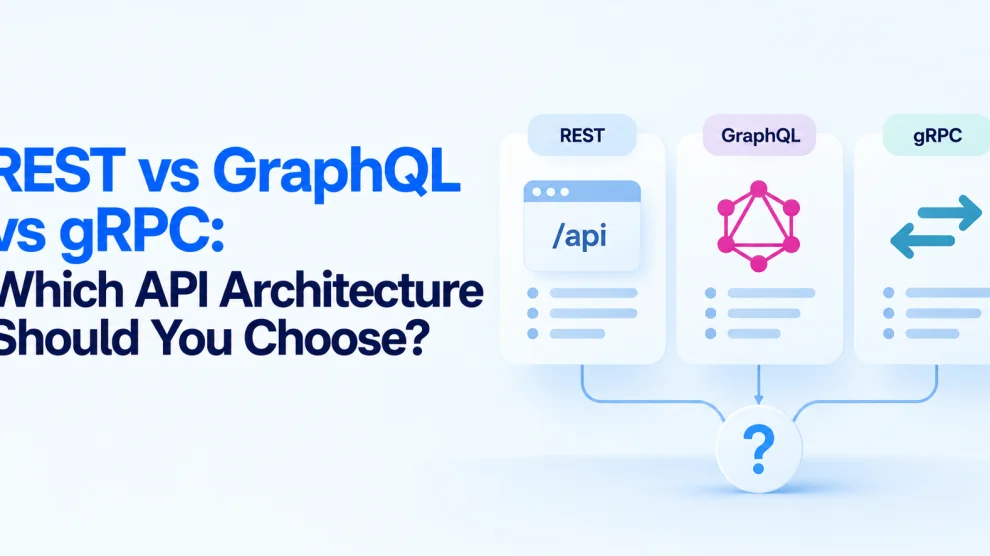 REST vs GraphQL vs gRPC: Which API Architecture Should You Choose?