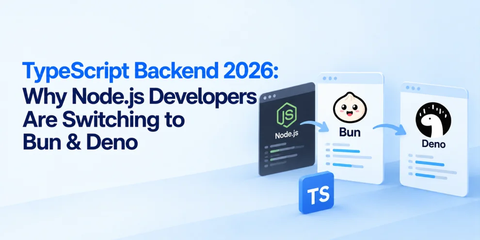 TypeScript Backend 2026: Why Node.js Developers Are Switching to Bun & Deno