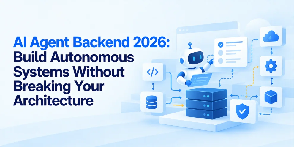 AI Agent Backend 2026: Build Autonomous Systems Without Breaking Your Architecture