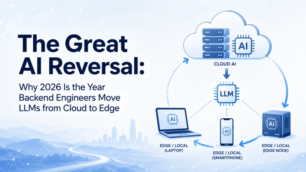 The Great AI Reversal: Why 2026 Is the Year Backend Engineers Move LLMs from Cloud to Edge