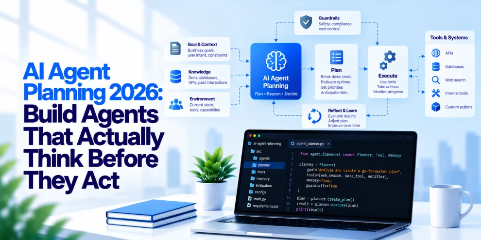 AI Agent Planning 2026: Build Agents That Actually Think Before They Act
